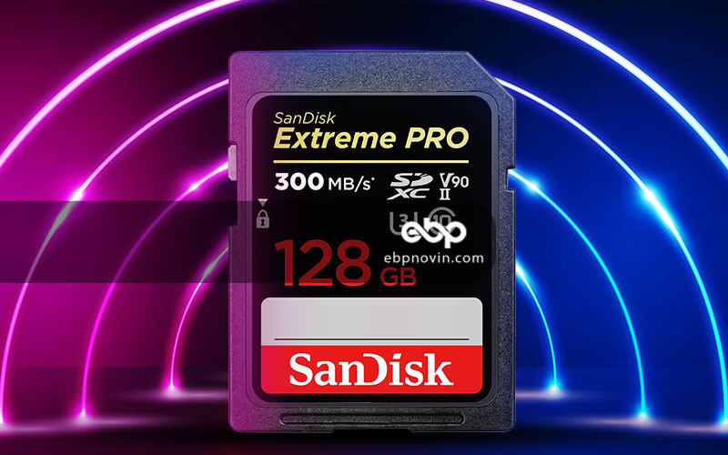 رم سن دیسک SanDisk Extreme Pro 128GB SDXC UHS-II