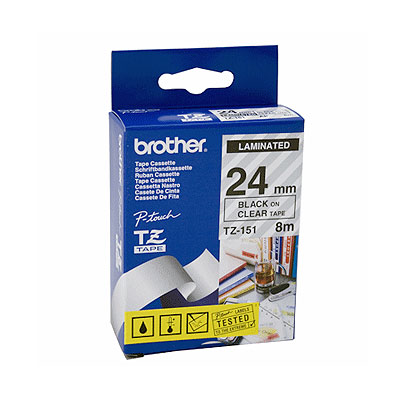 لیبل لمینتی برادر Brother tz-151