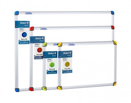 تخته وایت برد تابا شیدکو سایز 100*80 سانتی متر