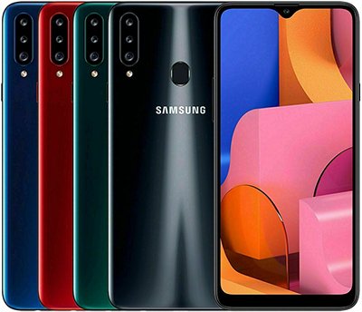 سخت‌افزار و سیستم‌ عامل موبایل Samsung Galaxy A20s