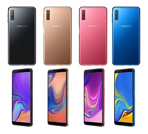 گوشی موبایل سامسونگ (Samsung Galaxy A7 (2018 با ظرفیت 64 گیگابایت