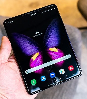 صفحه نمایش و دوربین گوشی سامسونگ Galaxy Fold