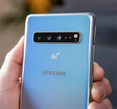 صفحه نمایش و دوربین گوشی سامسونگ Galaxy S10 5G