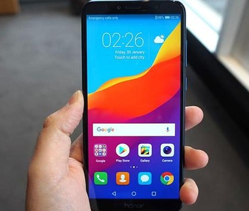 طراحی و مشخصات ظاهری موبایل Huawei Honor 7A