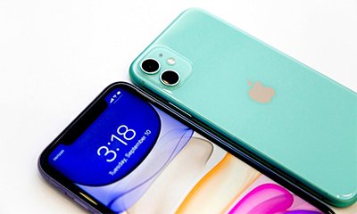 صفحه نمایش و دوربین گوشی اپل iphone 11