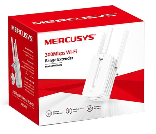 قابلیت ها و مشخصات فنی گسترش دهنده بی سیم Mercusys MW300RE