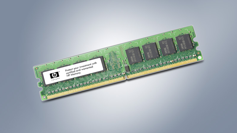 رم سرور اچ پی (HP 2GB (1x2GB) Dual Rank x8 PC3-10600 (DDR3-1333